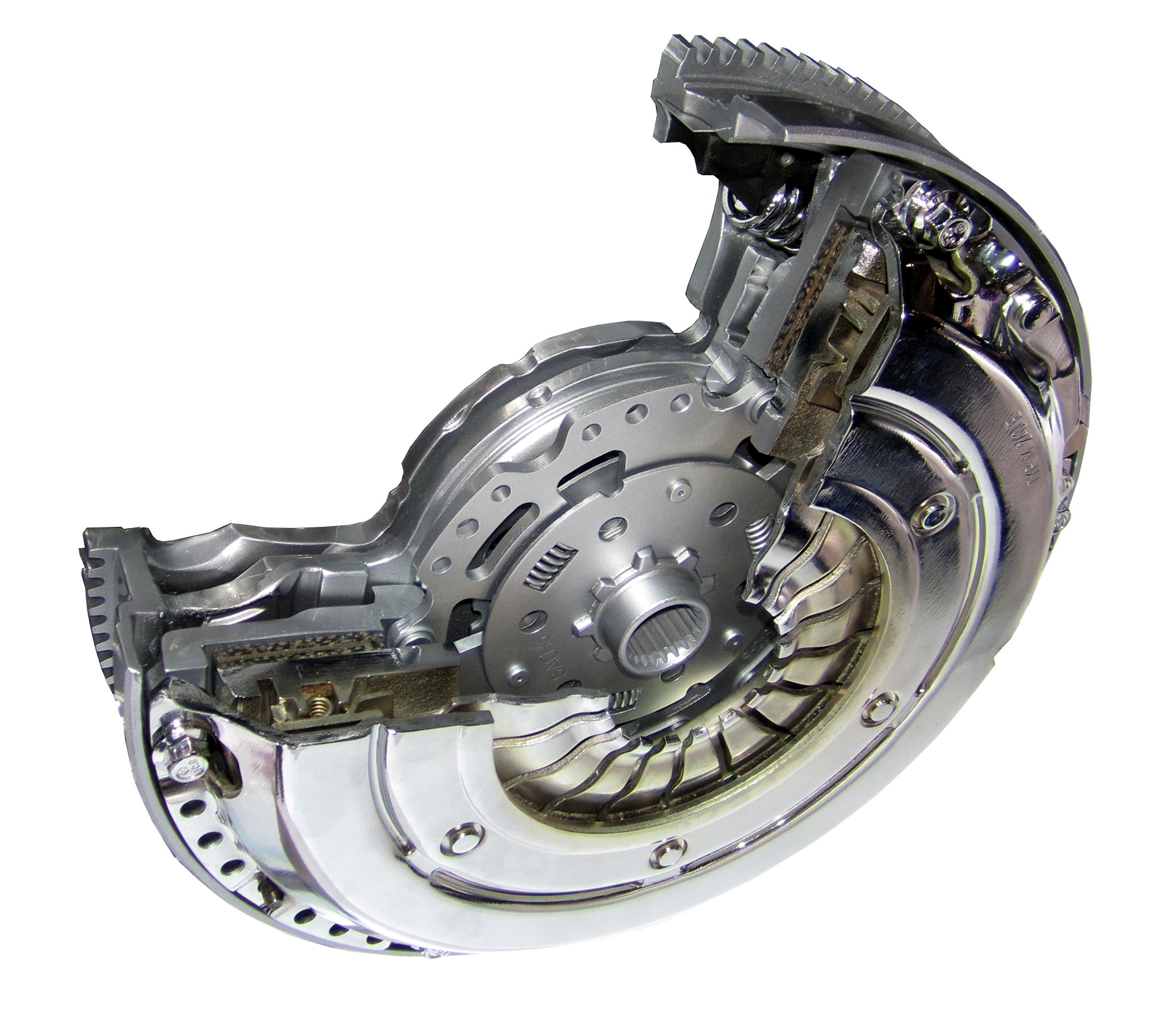 Dual mass flywheel
