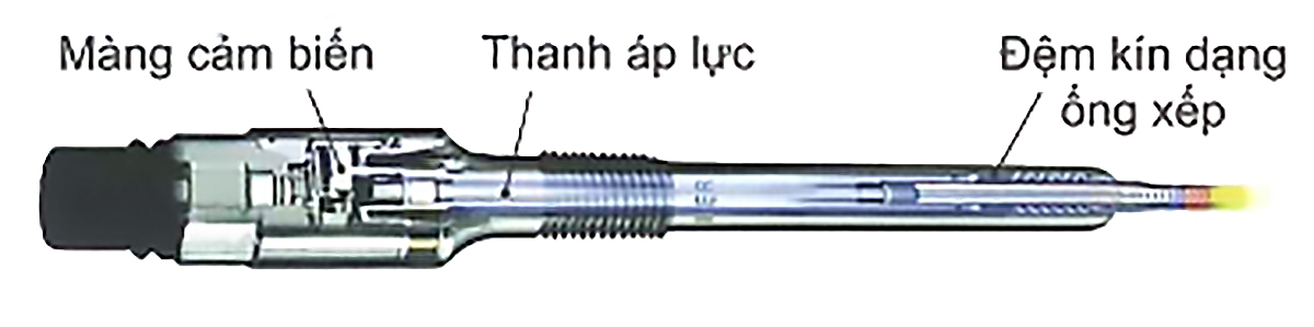 Bugi xông tích hợp cảm biến áp suất
